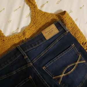 A&F super skinny jeans